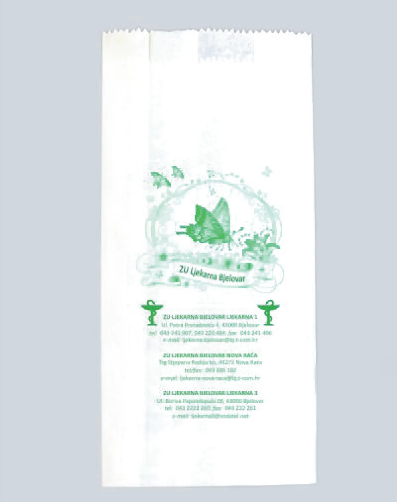 Papirnate vrećice s tiskom